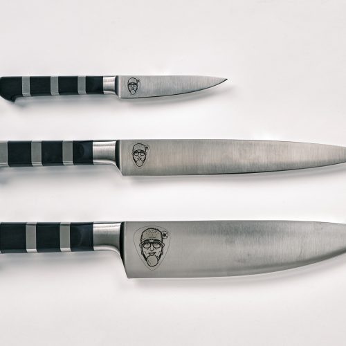 KÜCHE ROCKT Sonderedition - Messerset 3-teilig - Serie 1905 von F. Dick
