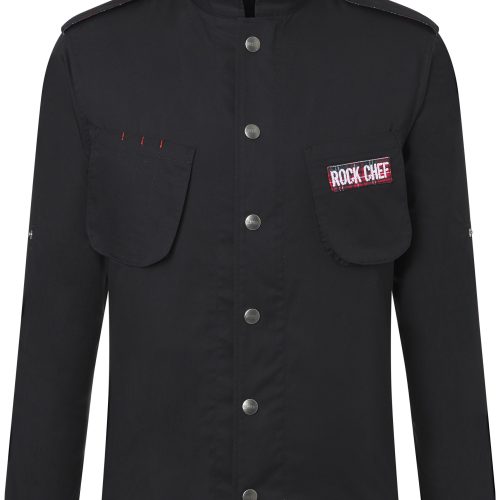 Alternative view of Kochjacke Raw-Draft ROCK CHEF®-STAGE2 (inkl. Namesstick)